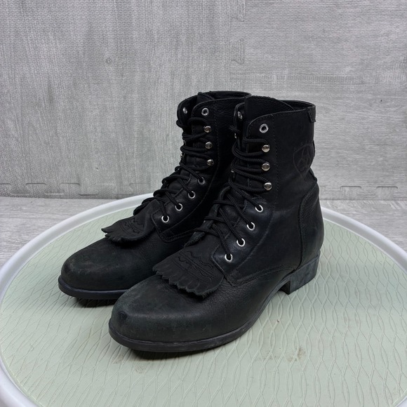 Ariat Shoes - Ariat Heritage Kiltie Roper Paddock Boots Women's 5.5 M Leather Western